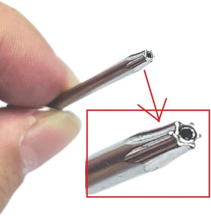 8pcs T20 Torx Bit T20 Anti Tamper Proof Torx Star Key Bit Wrench,Golf wrench Golf driver tool T 20 torx key set,allen keys drill bit set L-Shape,S2 Steel tamper proof torx bit set