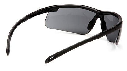 Pyramex Ever-Lite Lightweight Safety Glass Indoor/Outdoor Mirror Lens - color: Gray Lens/ Black Frame