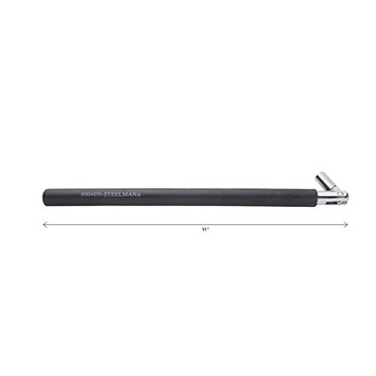 Steelman Valve Stem Puller and Installer Tire Maintenance Tool, Threaded Head, Pivoting Head, Nylon-Coated Steel 11-inch Handle - style: Nylon Housing