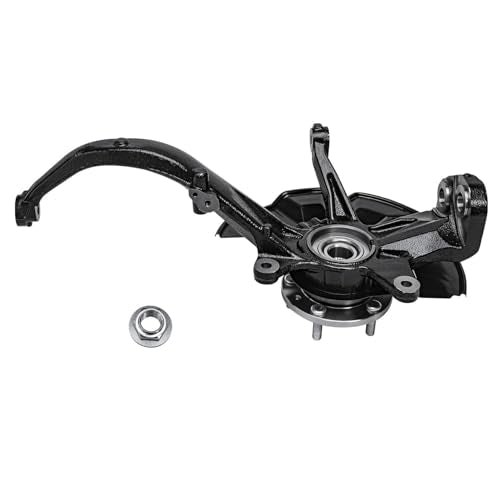 Detroit Axle - 2.5L Front 4pc Steering Knuckles Kit for 2010-2012 Ford Fusion, 2010-2011 Mercury Milan, 2 Steering Knuckles & Wheel Bearing Hubs 2 Struts w/Coil Spring Replacement Suspension - size: 4QU47654/ Big strut kit