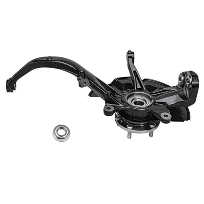 Detroit Axle - 2.5L Front 4pc Steering Knuckles Kit for 2010-2012 Ford Fusion, 2010-2011 Mercury Milan, 2 Steering Knuckles & Wheel Bearing Hubs 2 Struts w/Coil Spring Replacement Suspension - size: 4QU47654/ Big strut kit