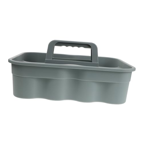 Cleaning Basket Handle Plastic Tool Tote for Car Wash Auto Detailing Supplies Portable Storage Organizer