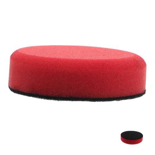 VOSAREA Car Polishing Pads 6-Piece Set Hand Waxing and Buffing Sponge Applicators Compatible Car Buffers and Polishers for