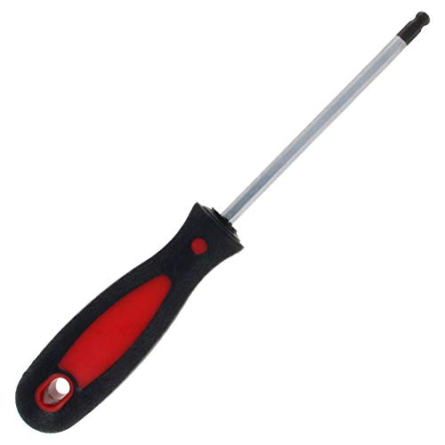 Utoolmart 5mm x 100mm Ball Head Precision Screwdriver Hex Design Wrench Hand Tool 1Pcs - color: 1pcs, size: 5×100×80mm