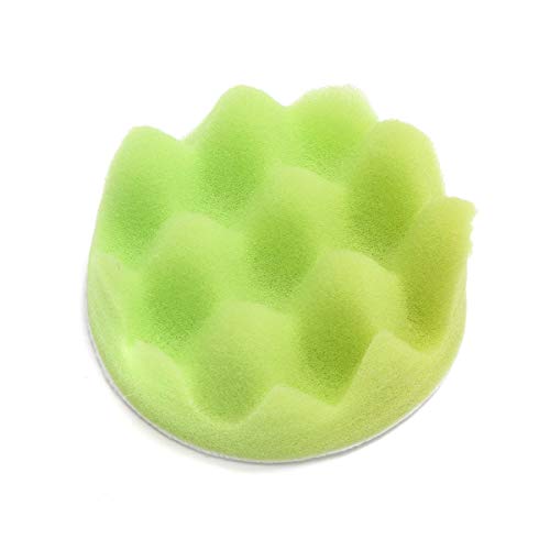 PYouo-mini Polisher Pads, 11Pcs Waffle Sponge Buffer Car Buffing Polisher Pads, Foam Polishing Set 3" 5" 6" 7", Waxing (Material : 7inch) - size: 7inch