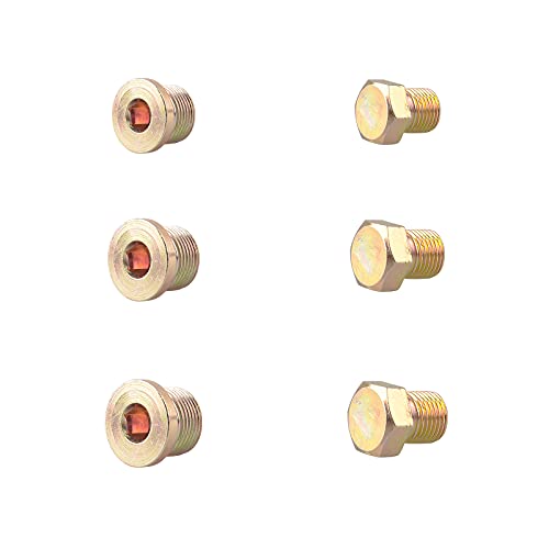 DAYUAN 114Pcs Oil Pan Thread Repair Kit Sump Gearbox Drain Plug Tool Set | M13-M22 Sizes, Renews Damaged Threads，Hardened Steel Construction, Wide Vehicle Coverage，Oil Drain Plug Thread Repair Kit