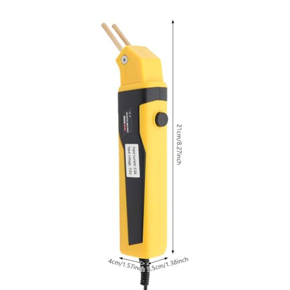 Plastic Welder Kit, 100W Welding Machine Kit, Max Temp 800°F (Yellow) | 110V 0.5A, Plastic Bumper Repair Set for DIY Car Bumper Toolbox Plastic Crack Fixing - color: Yellow