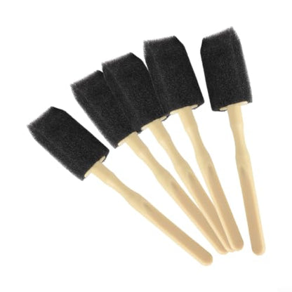 Car Air Vent Cleaning Brush Set Soft Sponge Detailing Tool for AC Grille Dashboard Dust Removal Auto Interior Cleaner Kit 14cm(5Pcs) - size: 5Pcs