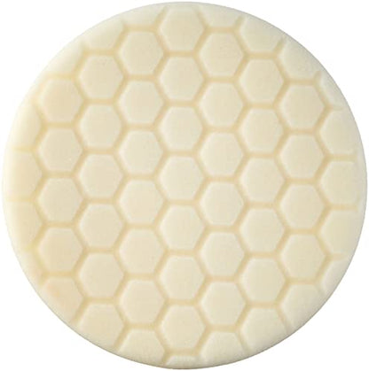 Chemical Guys Hex-Logic Light-Medium Polishing Pad, Gray, 6.5 Inch | For paint correction and swirl removal, 6 inch backing plates, dual action polisher, for fine swirls and water spots - size: 6.5 Inch Pad (1 Pack), style: Light Cutting