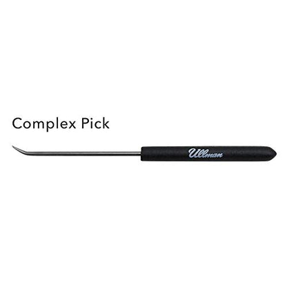 Ullman Devices CHP4 Hook and Pick Set with Textured Cushion Grip Handles, 6-7/8", 4-Piece - style: Hook and Pick Set with Textured Cushion Grip Handles