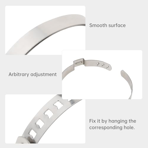 CV Boot Clamp Pliers with 10PCS Stainless Steel Crimp Bands, 5PCS Small and 5PCS Large Universal Adjustable Drive Shaft Joint Boot Crimp Clamps, Boots Clamp Tool Repair for Most Cars