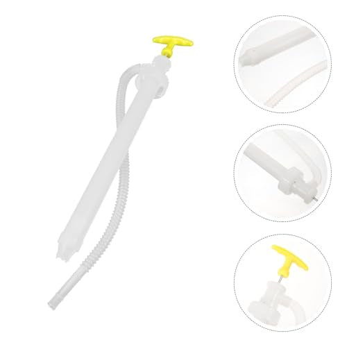 SOLUSTRE Deep Hand Pump Syphon Pump for Garden Hose Compact Manual Siphon for Water and Oil