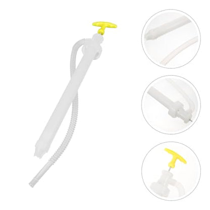 SOLUSTRE Deep Hand Pump Syphon Pump for Garden Hose Compact Manual Siphon for Water and Oil