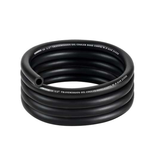 EVIL ENERGY 1/2" Transmission Oil Cooler Hose 10FT 250PSI SAE J1532 - size: 1/2 10FT
