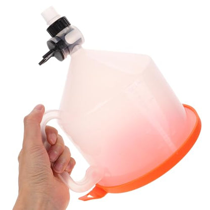 SOLUSTRE 1set Coolant Filling Kit Tools Radiator Funnel Kit Spill Filling Auto Coolant Flush Compatible