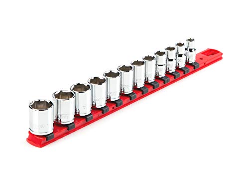 TEKTON 3/8 Inch Drive 6-Point Socket Set, 12-Piece | SHD91102 - size: 12-Piece (5/16-3/4 in.), style: Standard