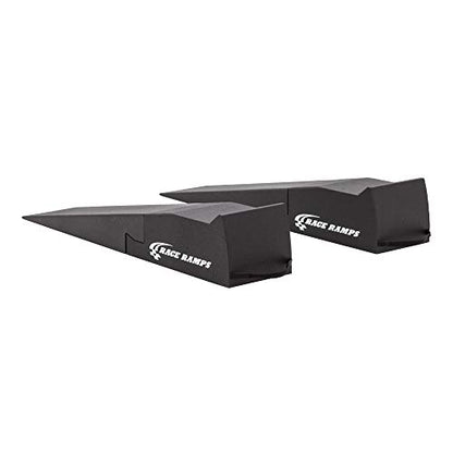 Race Ramps 2-Piece 67" XT Car Service Ramp, Tire Lift for Low Profile Vehicles, Solid High-Density Foam for Non-Skid Loading, Set of 2