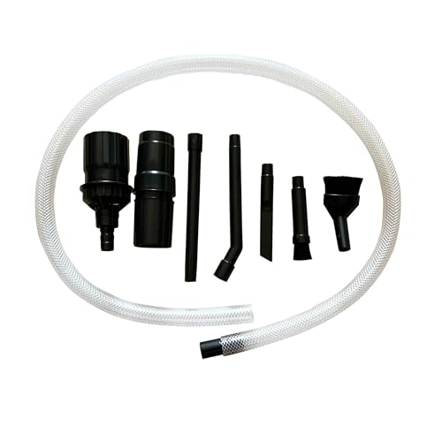 Vacuum Cleaner Attachment Crevice Cleaning Tool Brush Kit Micro Cleaning Kit for Keyboard Compatible with Universal Vacuum Cleaner Attachment