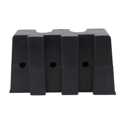 Fabater Wheel Chock, 2PCS Heavy Duty Wheel Stoppers, Tire Stopper Block Set, Autinative Wheel Wedge, Triangular Vehicle Service Ramps for Parking, Garag, Home, Maintenance