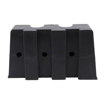 Fabater Wheel Chock, 2PCS Heavy Duty Wheel Stoppers, Tire Stopper Block Set, Autinative Wheel Wedge, Triangular Vehicle Service Ramps for Parking, Garag, Home, Maintenance