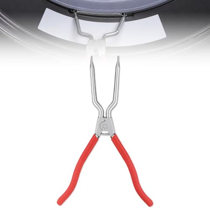 383EER4001A Washer Spring Expansion Tool Compatible with LG Samsung Kenmore | Front Load Door Boot Spring Clamp Tool, Replaces 1268535 PS3569695, Expands 2" to 5.83" for Washer Repairs - color: Red（2” to 5.83“)