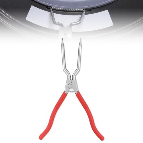 383EER4001A Washer Spring Expansion Tool Compatible with LG Samsung Kenmore | Front Load Door Boot Spring Clamp Tool, Replaces 1268535 PS3569695, Expands 2" to 5.83" for Washer Repairs - color: Red（2” to 5.83“)