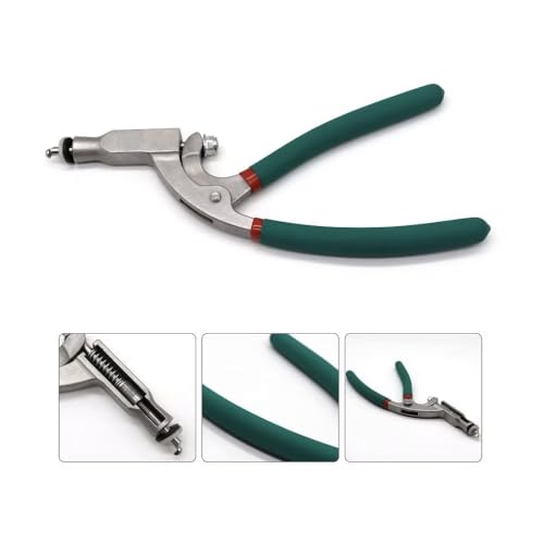 CXGS Car Dent Remover Tool Paintless Dent Repair Kit Car Hood Repair Tool Plier Auto Door Fender Edge Repair Tool Dent Edge Pliers - color: Green- Flat Hole Pliers