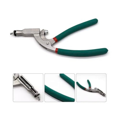 CXGS Car Dent Remover Tool Paintless Dent Repair Kit Car Hood Repair Tool Plier Auto Door Fender Edge Repair Tool Dent Edge Pliers - color: Green- Flat Hole Pliers