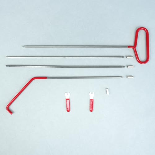 21 Piece Tool Set with 67 Inch Long Reach Tool, Stainless Steel Hand Tools, Tool Kit with Storage Bag