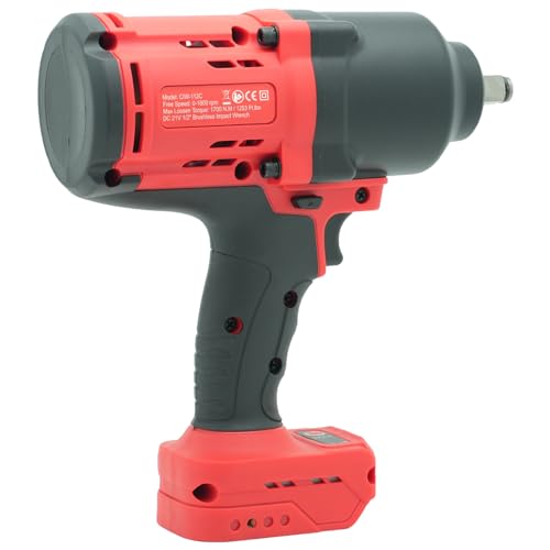 BESWELL CIW-112C-DW 1/2" Impact Wrench for Dewalt 20V Battery, 1256 Ft | Powerful brushless 4-speed electric wrench. CIW-112C-DW bare tool ideal for heavy duty machinery and truck service.