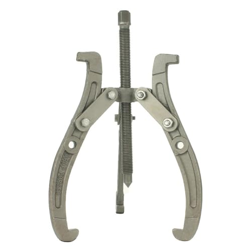 10" Gear Puller,3 Jaw Puller for Pulley Gear Bearing Flywheel Removal,2 Jaw / 3 Jaw Puller with Reversible Jaws, Bearing Puller Suitable for Automotive Repair and Industrial Maintenance (10in) - size: 10in