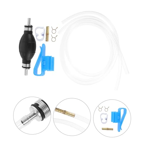 GLEAVI 1set Manual Oil Hose Pump Kit Transfer Hose High for Water Lightweight Siphon Pump for Automotive and Home Use