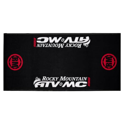 Rocky Mountain ATV/MC Motorcycle Mat 2 Pack – 86” x 40” Garage Floor Mats with Absorbent Top & Waterproof Backing – Protects Floors from Oil, Fuel & Coolant Spills