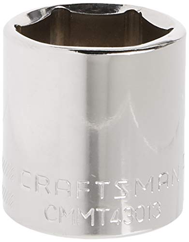 CRAFTSMAN Shallow Socket, SAE, 3/8-Inch Drive, 7/8-Inch, 6-Point (CMMT43013) - size: 7/8"