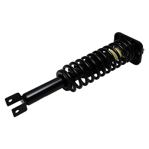 Detroit Axle - Pair Rear Struts for 1995-1998 Chrysler Cirrus Dodge Stratus Plymouth Breeze 2 Ready Struts w/Coil Spring Assembly 1996 1997 Replacement Suspension - size: 171282 x2/PAIR
