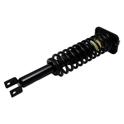Detroit Axle - Pair Rear Struts for 1995-1998 Chrysler Cirrus Dodge Stratus Plymouth Breeze 2 Ready Struts w/Coil Spring Assembly 1996 1997 Replacement Suspension - size: 171282 x2/PAIR