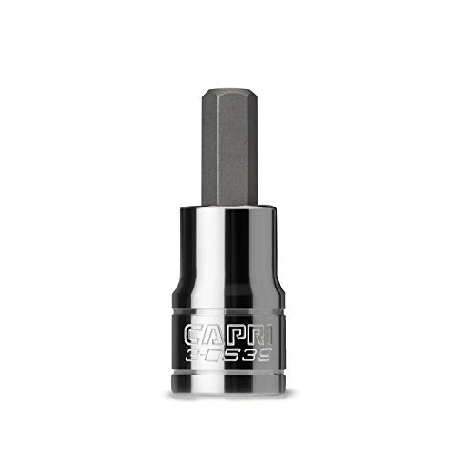 Capri Tools 3-0539 8 mm Hex Bit Socket, 3/8-Inch Drive, Metric - size: 8 mm, 3/8-Inch Drive