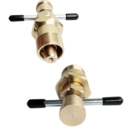 Professional-Grade Brass Olive Removal Tool - Non-Damaging Ferrule Puller for NPT 1/2" & 3/4" Pipes | Corrosion-Resistant Compression Ring Extractor | HVAC & Plumbing Essential