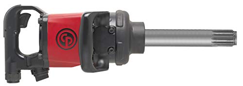 Chicago Pneumatic CP7782-SP6 Impact Wrench (#5 Spline), 6 Inch Ext. Anvil, Air Gun Industrial Repair & Assembly Tool, D-Handle, Pinless Rocking Dog, Max Torque Output 1920 ft. lbf/2600 Nm, 5200 RPM - size: 6-Inch, style: Tool - Extended Anvil with #5 Spli