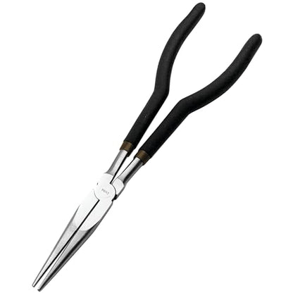 Performance Tool W1044 11-Inch Long Reach Long Nose Pliers Black - style: 11" Straight Long Handle Pliers