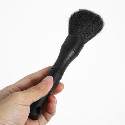 2pcs Car Detailing Brush Set for Car Interior Cleaning, Ultra Soft Abs and Pp Material Detailing Brushes, Versatile Automotive Cleaning Tools for Vents, Engine Bay, Dashboard,