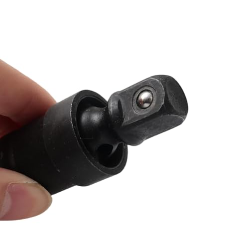1/2 Inch Drive Impact Universal Joint Socket Adapter Extension Bar 360 Degree Swivel Wobble Socket for Air Ratchet Wrench Tools