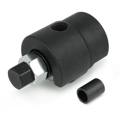Power Steering Pump Pulley Puller Remover Installer Tool for Ford Chevy | Fits 1-1/8", 1-1/4", 1-5/16", 1-3/8" Press-Fit Hubs 4681