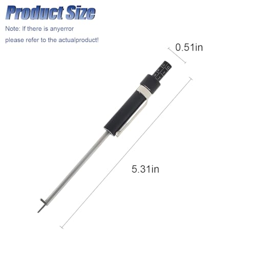 ZIMISI Brake Pad Thickness Gauge Measure Tool, Car Brake Measuring Tool with Scale, Tire Tread Depth Gauge, 1.5mm Thickness Car Brake Pad Detection Pen for Internal External