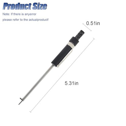 ZIMISI Brake Pad Thickness Gauge Measure Tool, Car Brake Measuring Tool with Scale, Tire Tread Depth Gauge, 1.5mm Thickness Car Brake Pad Detection Pen for Internal External