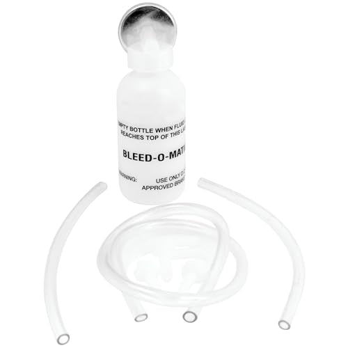 Performance Tool W80625 Brake Bleeder and Vacuum Pump Kit with Magnetic Pad and Adapters for Easy Air Bleeding of Brake Lines - style: Brake Bleeder Kit