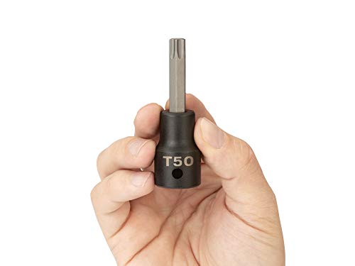 TEKTON 1/2 Inch Drive x T50 Torx Impact Bit Socket | SIB24250 - size: T50