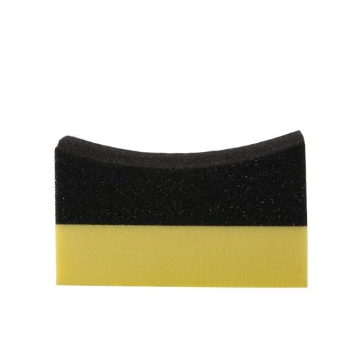 6 PCS Tire Applicator Dressing Shine Sponge, Color Polishing Sponge Tire Dressing Applicator Pads for Car Glass Painted Steel Cleaning Tools