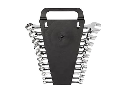 TEKTON Combination Wrench Set, 11-Piece (1/4-3/4 in.) - Holder | WCB91101 - size: 11-pc. (1/4-3/4 in.), style: Holder
