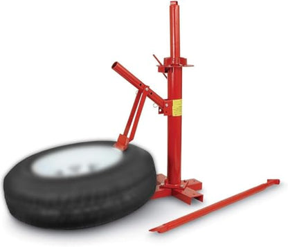 Portable Manual Tire Changer, Heavy Duty Bead Breaker & Wheel Mount Demount Tool, Fits 8" to 21" Tires for Cars, Trucks, Motorcycles
